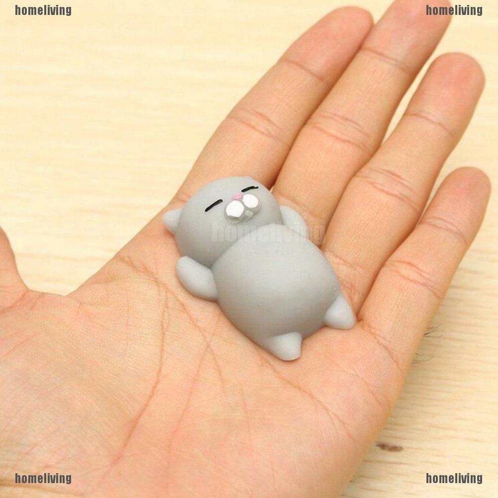 ❤❤Đồ chơi squishy Giảm Stress Hình Mặt Mèo Dễ Thương Cho Bé