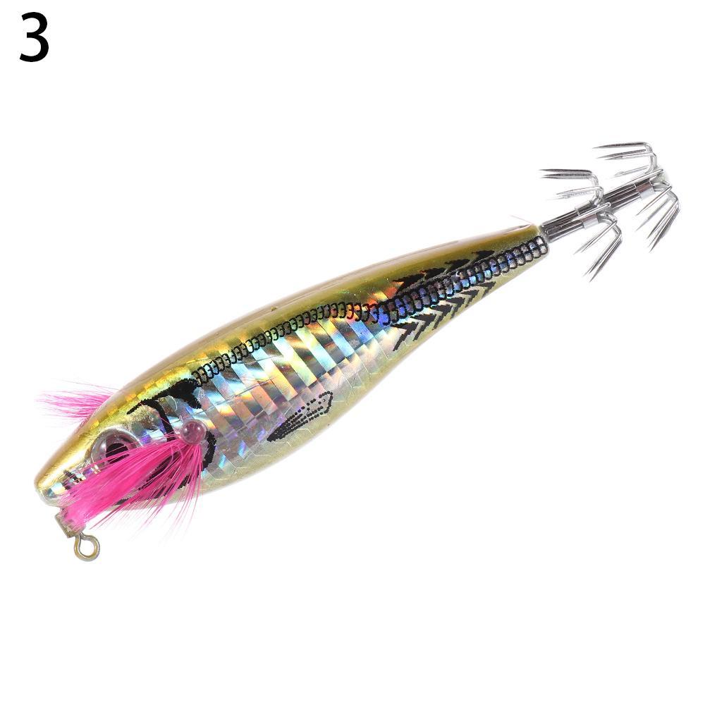 Mồi Câu Cá Giả Hình Con Mực 7Cm 11.5G