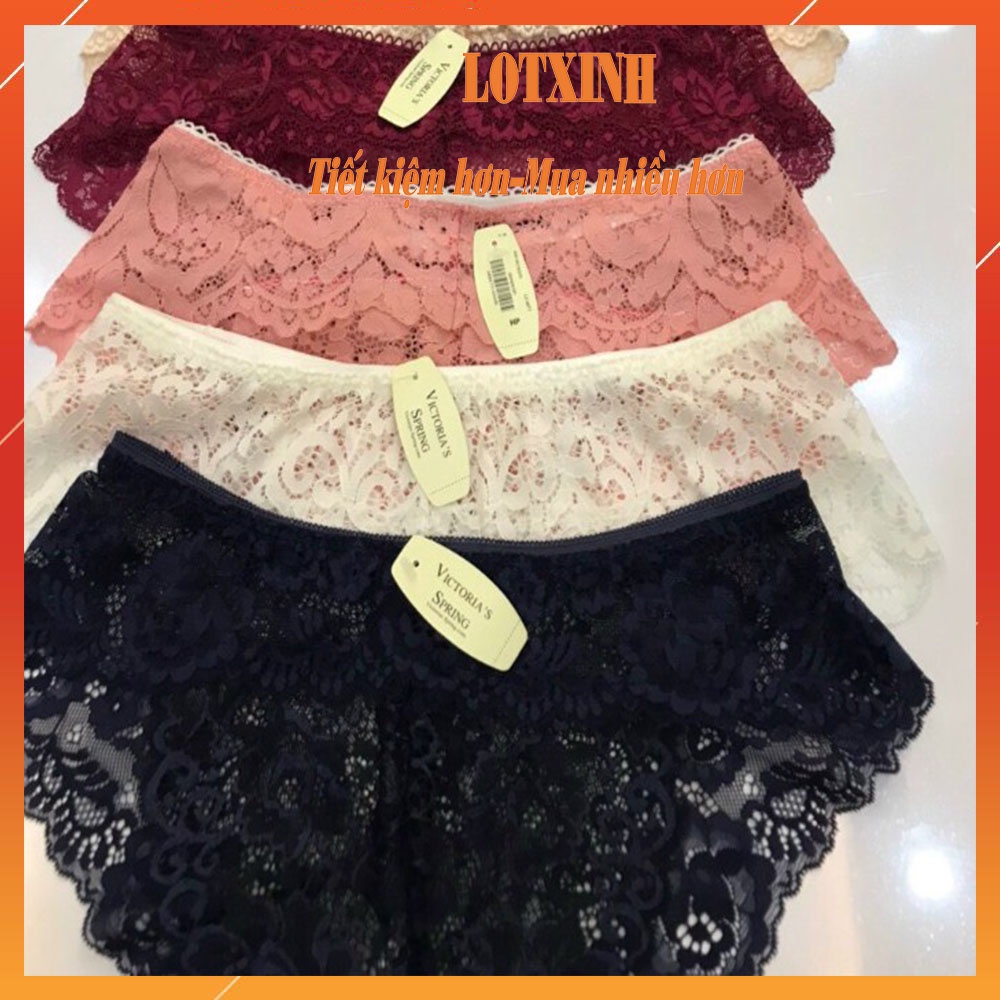 COMBO 5 Quần Lót Nữ Ren Sexy thiết kế họa tiết ren xuyên thấu siêu gợi cảm quyến rũ LOTNU20
