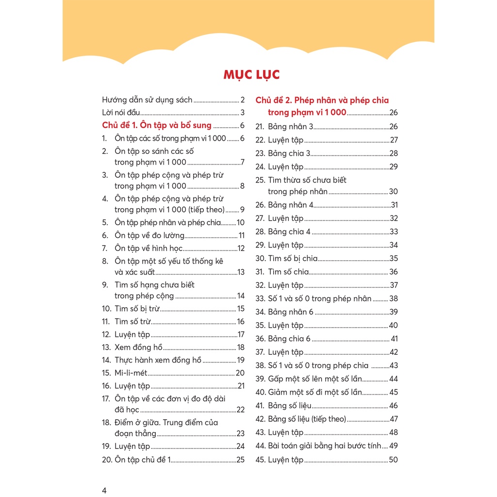 Sách - TOÁN 3 - Bình Minh