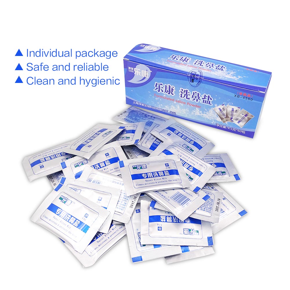 Bộ 60 Túi Muối Rửa Mũi Salorie 2.7g Đa Năng Chăm Sóc Hiệu Quả Cho Người Trưởng Thành Và Trẻ Em