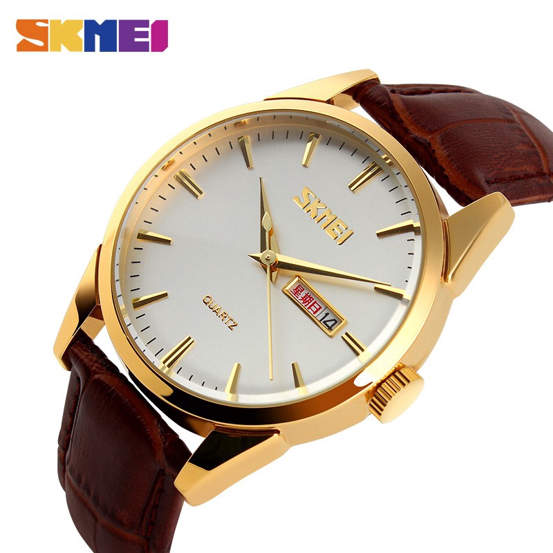 Đồng Hồ Kim SKMEI 9073 Dây Da Thanh Lịch Sang Trọng | BigBuy360 - bigbuy360.vn