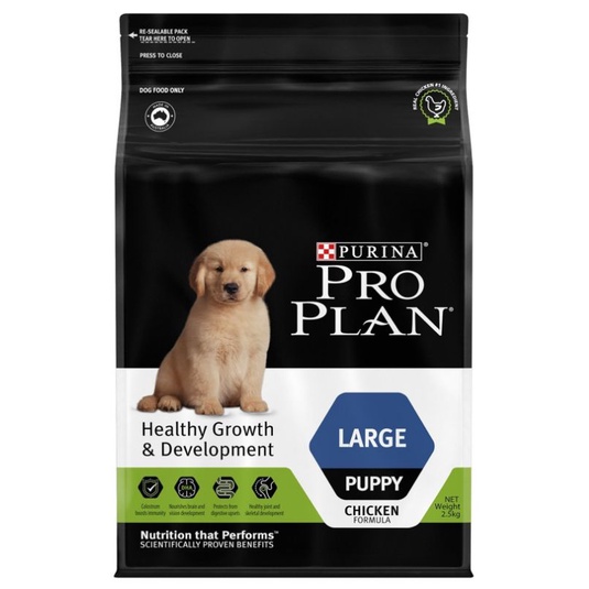 Hạt Cao Cấp Purina ProPlan Puppy Large &lt;br&gt;chicken 2,5kg- dành cho Cún con dòng Lớn