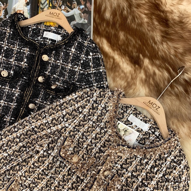 (CÓ SĂN) Áo khoác dạ nhũ khuy đồng sz ml hàng SDD loại 1 | BigBuy360 - bigbuy360.vn