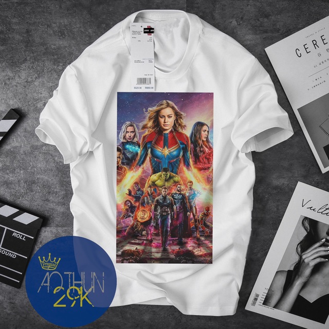 ALBUM 195 - ÁO THUN MARVEL AVENGER 9 PHIÊN BẢN ĐẸP