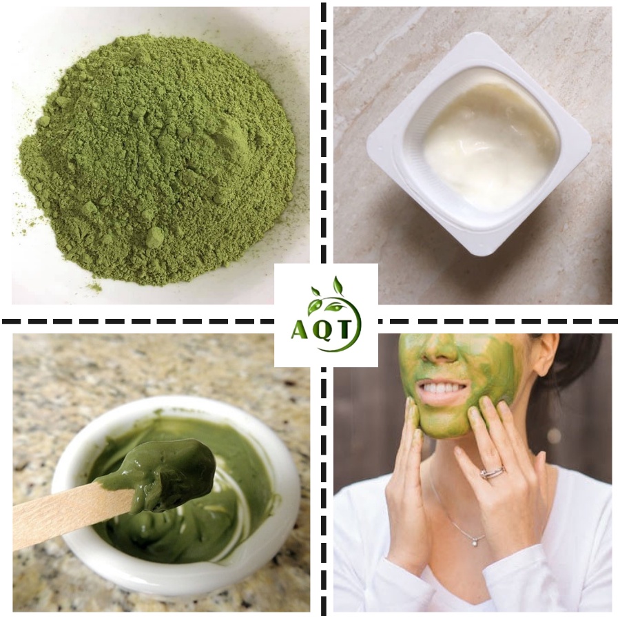 100g Bột Lá Neem Ấn Độ Nguyên Chất, Mask Lá Neem Đắp Mặt Nạ Trắng Da, Giảm Mụn Mờ Thâm
