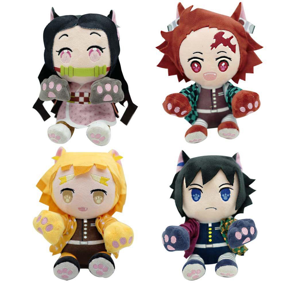 Đồ chơi nhồi bông Hình Chú Mèo Mềm Mại Trang Trí Phòng Bé