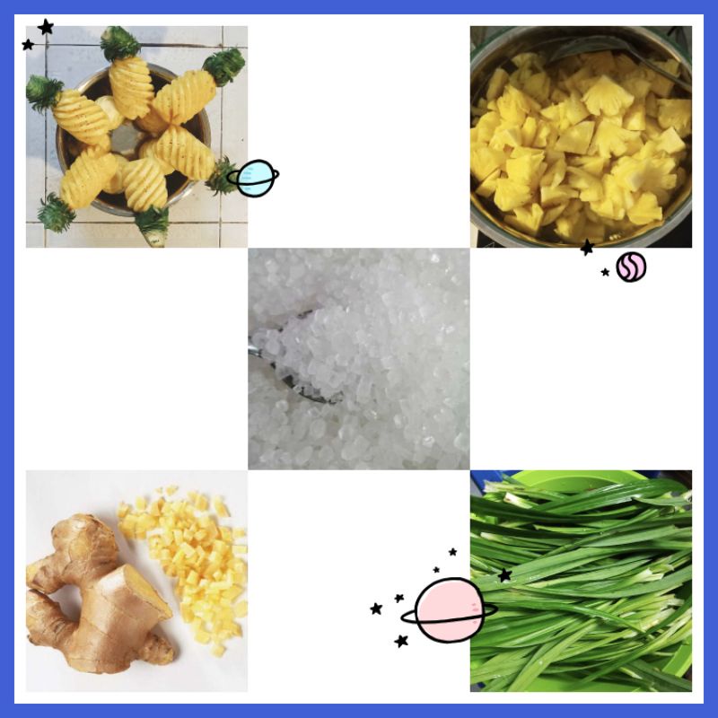 HẠT ĐÁC RIM THƠM+ LÁ DỨA+ ĐƯỜNG PHÈN THỦY MỘC SHOP 81