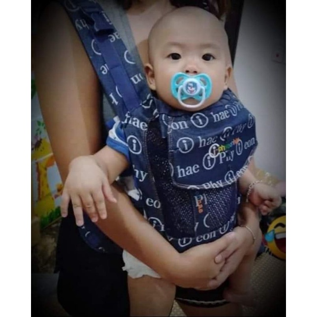 Địu trợ lực I- Phyeonhae 4 tư thế lưng lưới siêu thoàng của Hàn Quốc