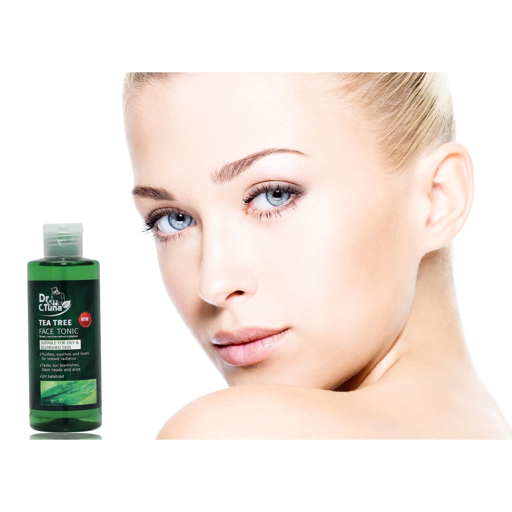 Nước hoa hồng cho da mụn và da nhờn Farmasi Tea Tree Series Face Tonic 225ML - 3101610