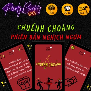 Bộ bài drinking card Chuếnh Choáng - Phiên bản 21+ [CÓ KÈM XÚC XẮC]