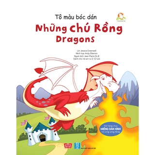 Sách-Tô màu và bóc dán