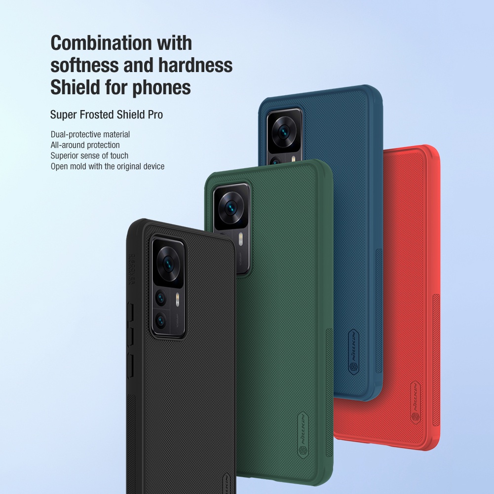 Ốp Điện Thoại NILLKIN Bằng PC Cứng Mặt Nhám Cho Xiaomi Mi 12T Mi12T Pro