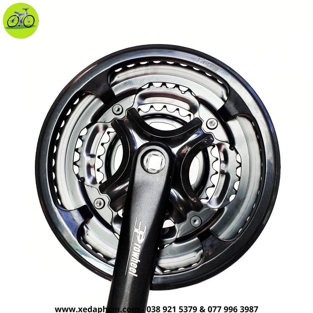 Đùi Dĩa Nhôm Xe Đạp 3 tầng MTB Prowheel 28-38-48T