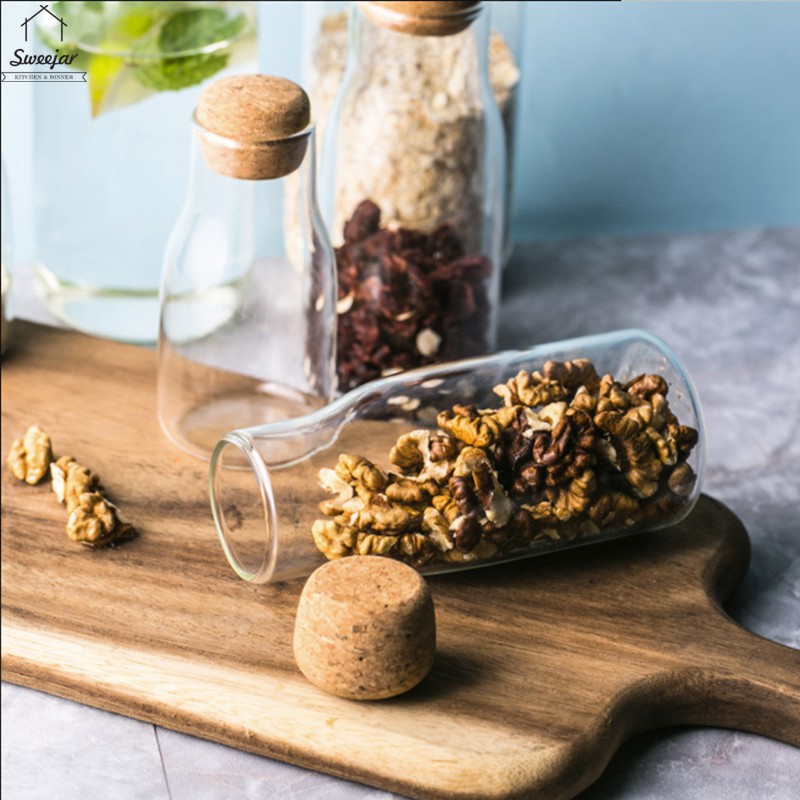 Bình đựng bảo quản SWEEJAR chất liệu thủy tinh chịu nhiệt