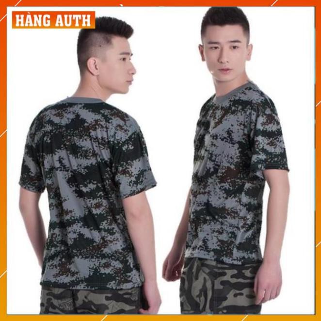 [FreeShip – hàng Auth] Áo Thun Nam Lính Mỹ - Áo Phông Nam cotton Quân Đội Rằn Ri