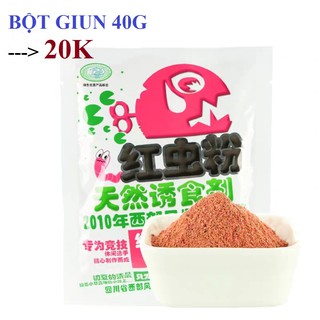 Bột giun câu cá 40g, hàng hiếm giá tốt nhất chỉ 20k