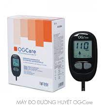 [TẶNG 25 TEST THỬ + 100 KIM LẤY MÁU] Máy đường huyết OGCARE CHÍNH HÃNG