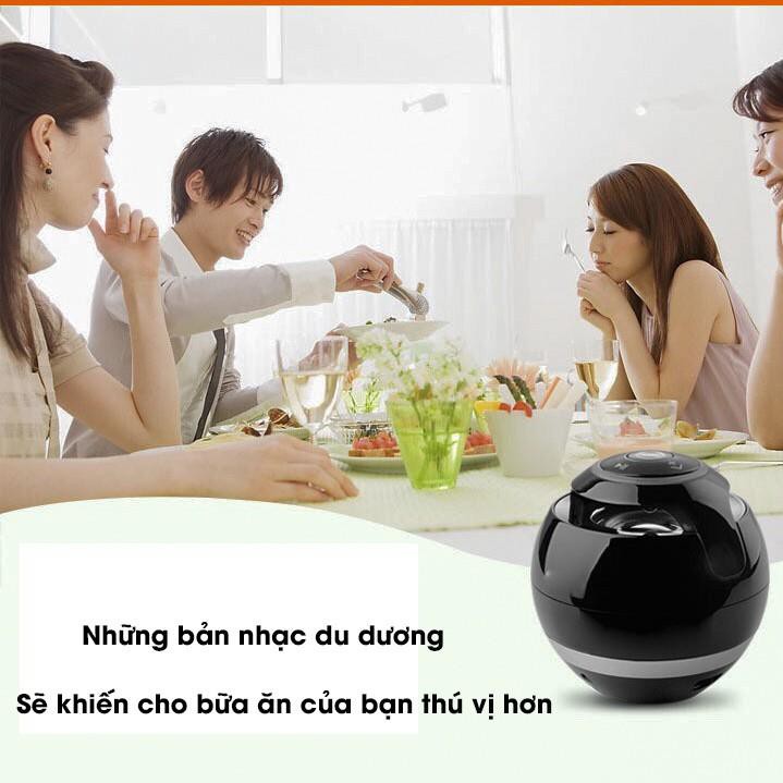 [ FREESHIP + GIÁ SỐC ] Loa mini trứng bluetooth 360 di động quả cầu tròn hỗ trợ cắm thẻ nhớ độc đáo