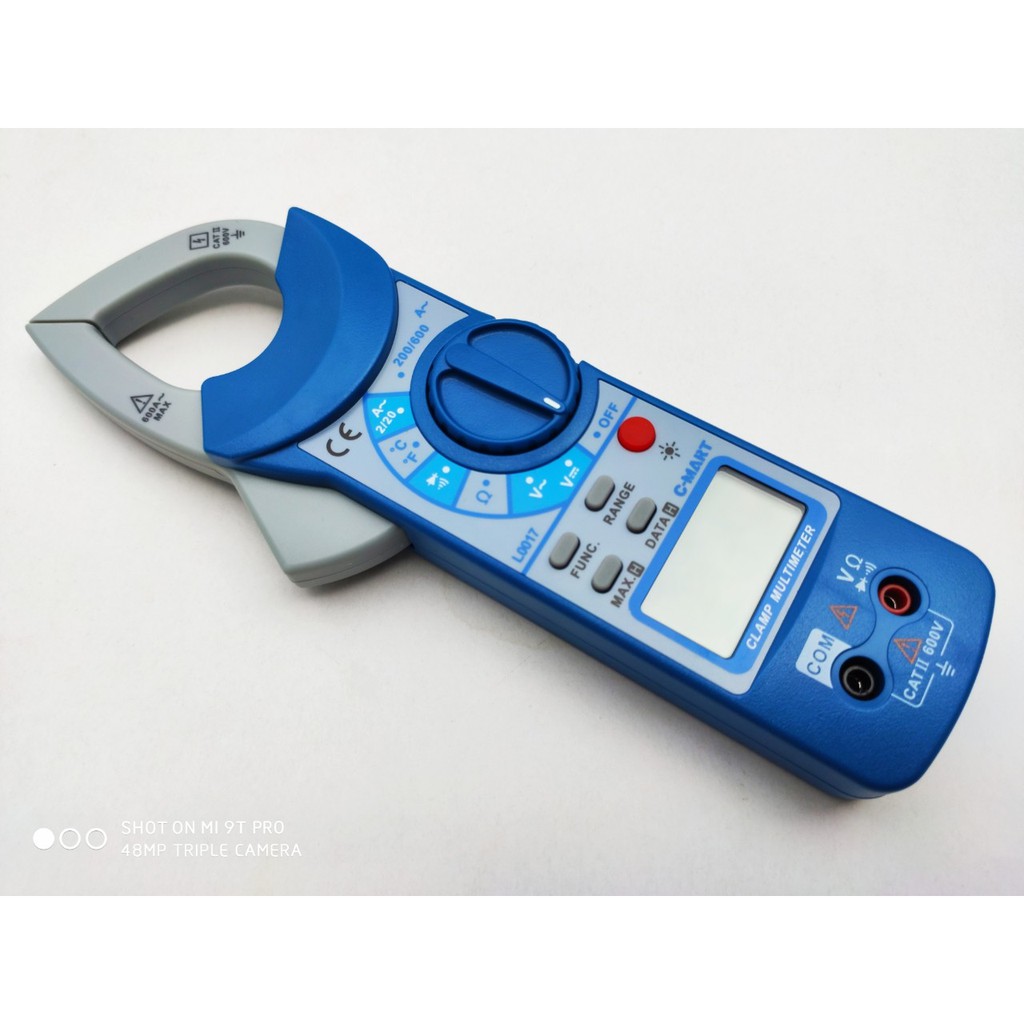 Đồng hồ đo điện ampe kìm kỹ thuật số L0017 CMART