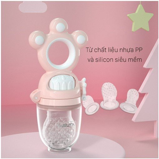 Túi Nhai Ăn Dặm Cao Cấp Chống Hóc Misuta  - an toàn cho bé