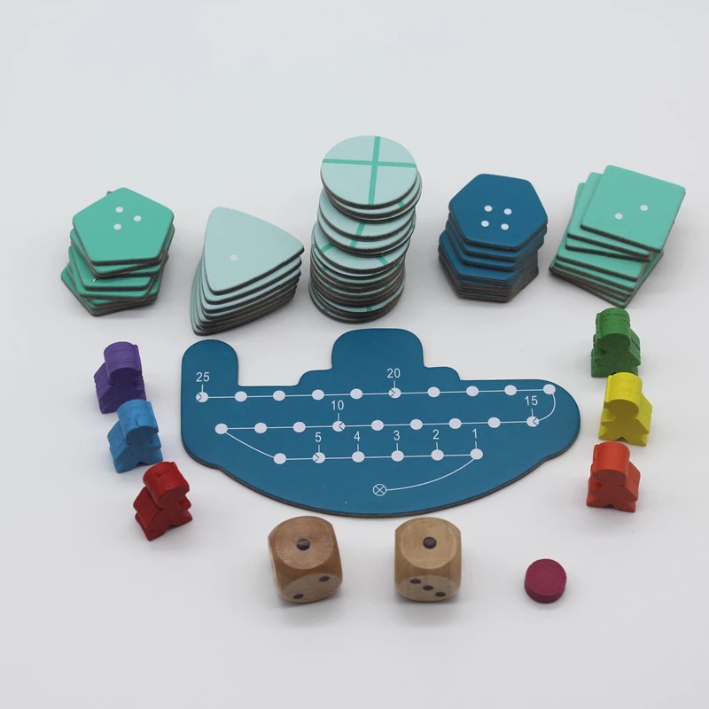 Deep Sea Adventure Board Game Bộ đồ chơi Board Game đại dương dành cho bé và cả nhà 2-6 người chơi