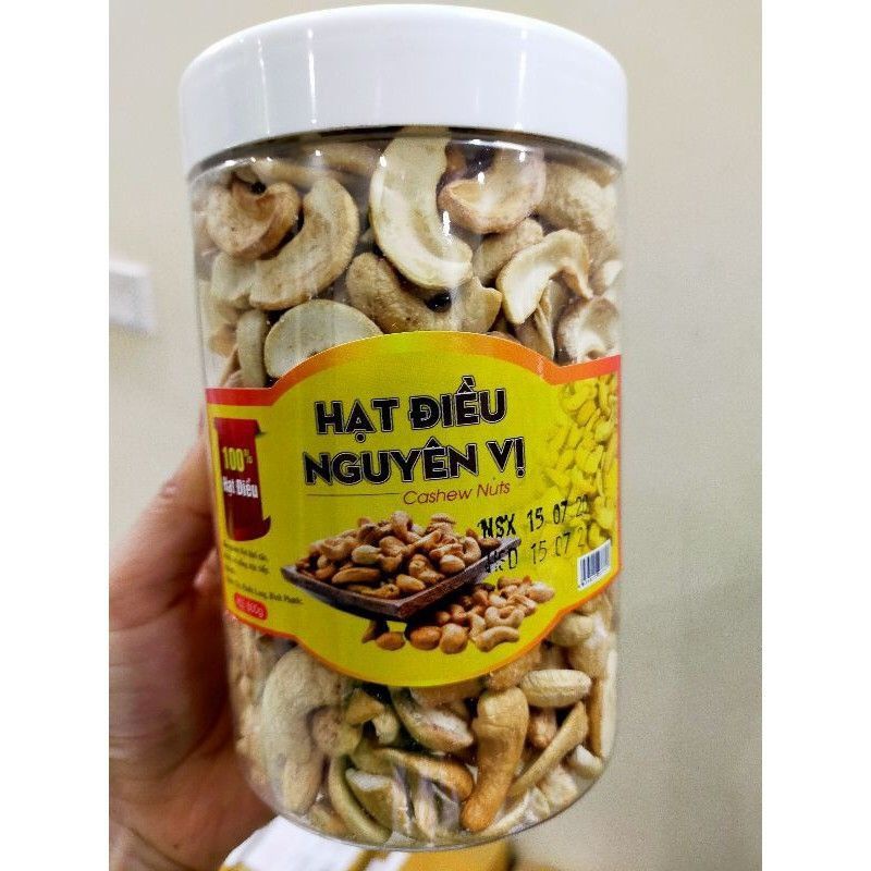 (Siêu ngon) 500g hạt điều sấy nguyên vị sạch vỏ thơm - giòn - ngọt - Healthy