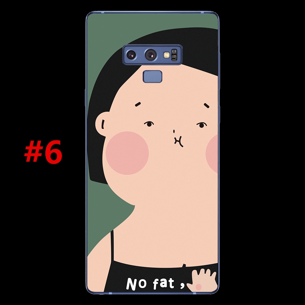 Ốp điện thoại hình cô gái nhiều mẫu mã cho điện thoại Samsung Note 9 8 / S8 S9 Plus | BigBuy360 - bigbuy360.vn