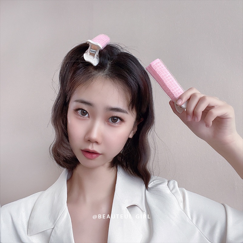 Kẹp uốn tóc mái làm phồng tóc không đường may