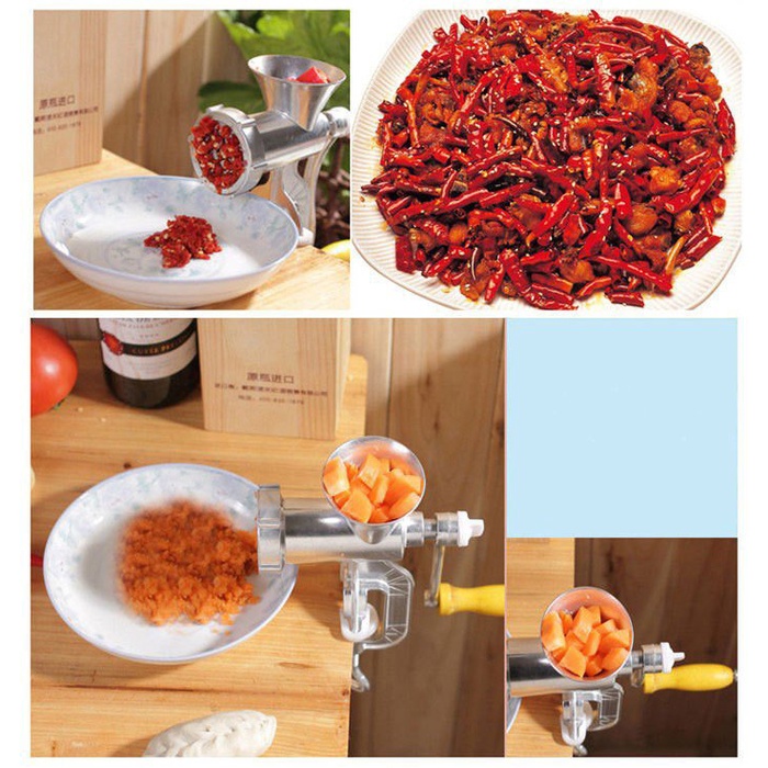 Cối xay cám xay thịt kết hợp ống đùn làm xúc xích lạp xưởng dồi lòng