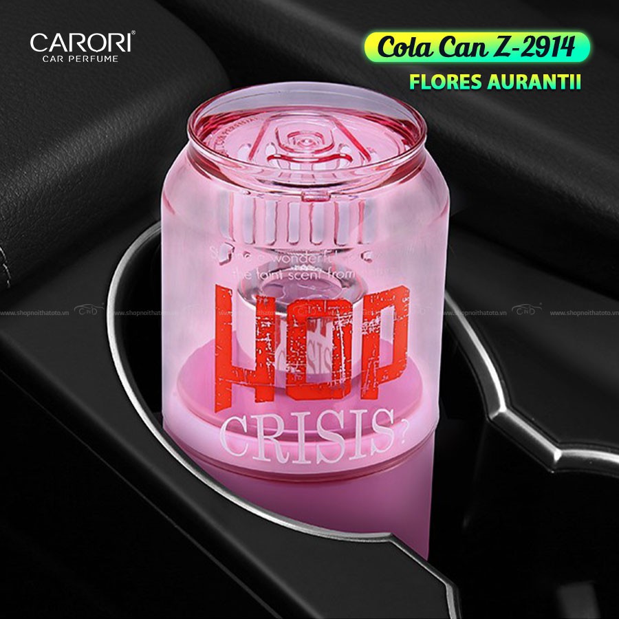 [Mã BMBAU50 giảm 10% đơn 99k] Nước Hoa Ô Tô CARORI Cola Can Z2914 Flores Aurantii 60ml Nhập Khẩu Chính Hãng