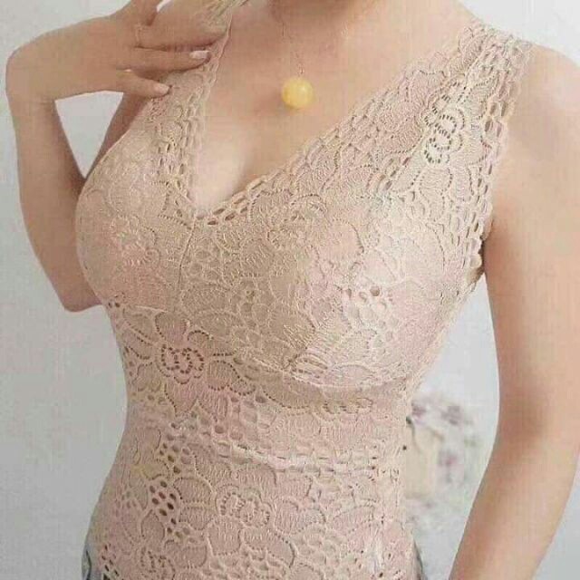 Áo Bra Ren Dáng Dài Hàng Loại 1 Chất Siêu Đẹp