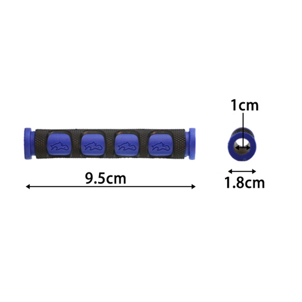 Set 2 Vỏ Bọc Bảo Vệ Tay Lái Xe Máy Bằng Cao Su