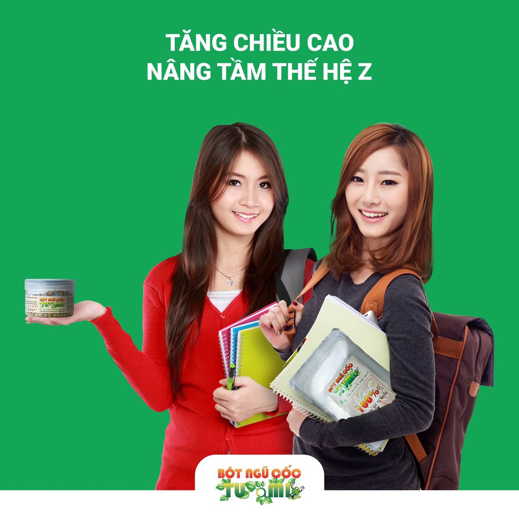 Combo Tăng chiều cao Tumi: Ngũ cốc tăng chiều cao Tumi, viên tăng chiều cao Tumi | BigBuy360 - bigbuy360.vn