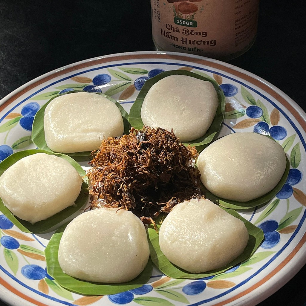 Chà Bông Nấm Hương Nguyên Vị (Chà Bông Chay) Hủ 150g - FoodMap