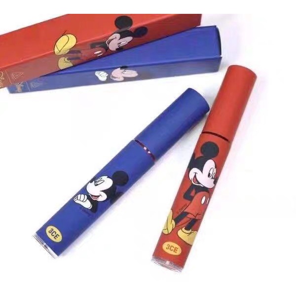Son Môi 3ce Chủ Đề Disney Hình Chuột Mickey 2 Màu Mới Phong Cách Hàn Quốc