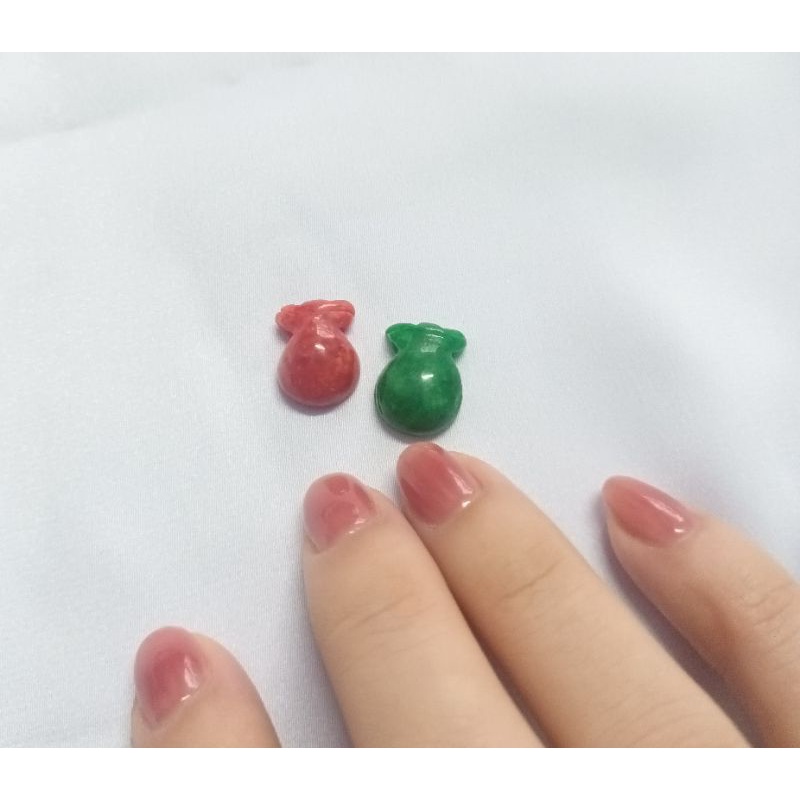 Túi tài lộc mặt đá thanh tẩy thu hút năng lượng tích cực kích hoạt may mắn