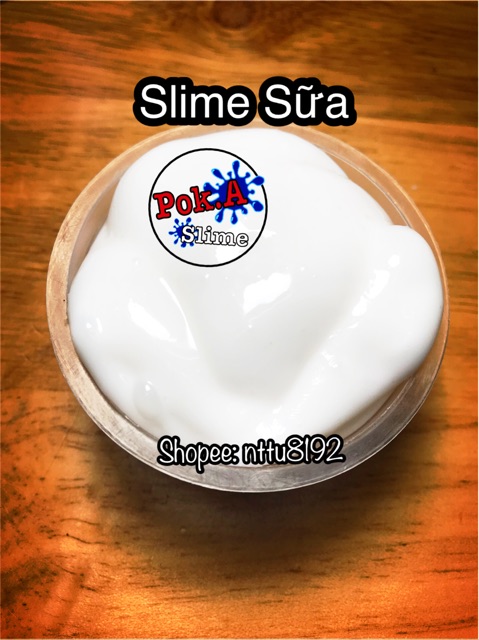 Pokaslime Base Slime (Clear/Basic) - sỉ túi Zip (1Kg slime)