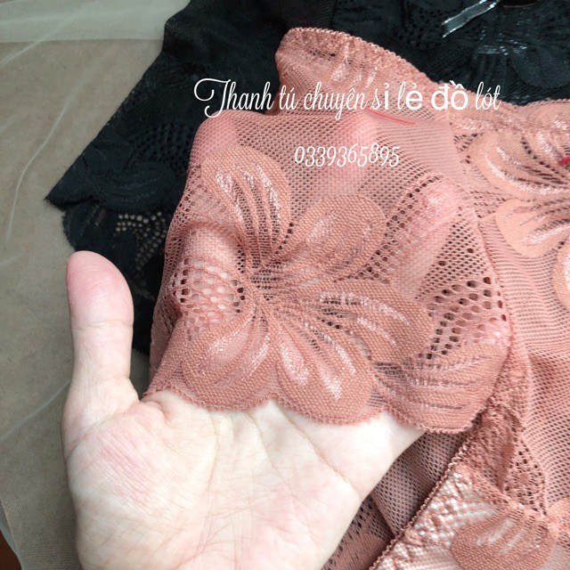 [ RẺ VÔ ĐỊCH ] Quần ren đùi cạp cao