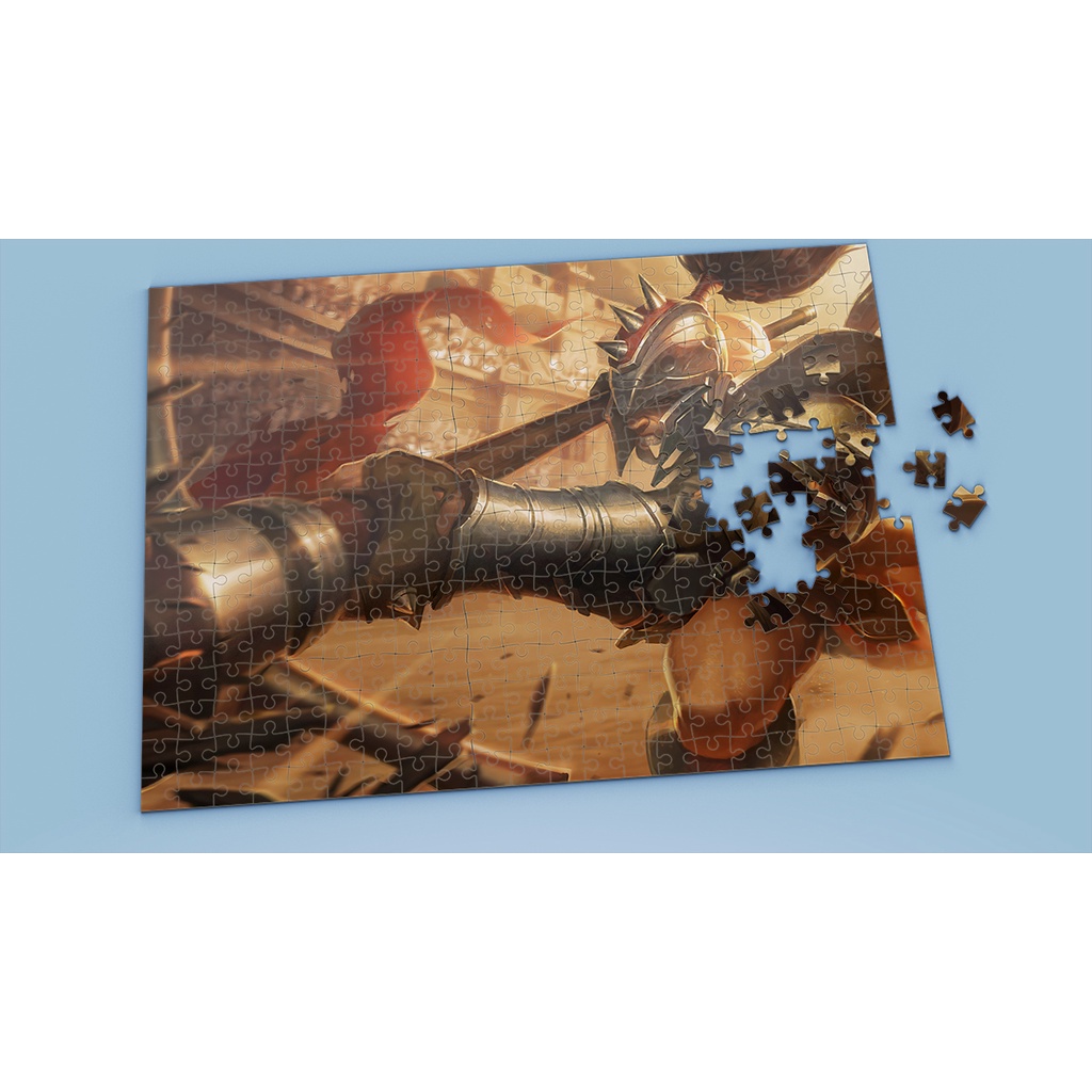 League of Legends Tranh ghép hình XIN ZHAO - Mẫu 2 - Nhận in theo yêu cầu