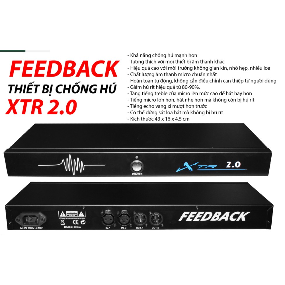 Chống Hú Micro FeedBack XTR 2.0