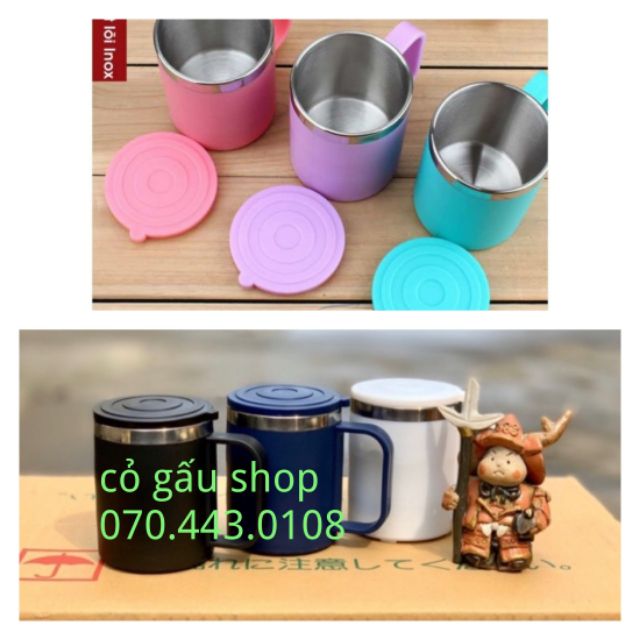 Cốc giữ nhiệt lõi Inox Nhật Bản