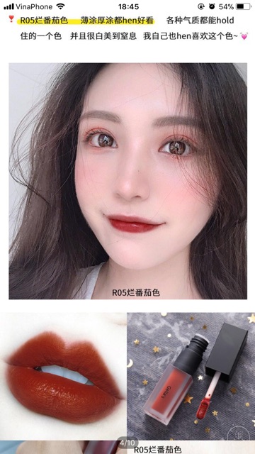 Son kem lì Gella’s Matte hàng nội địa trung | BigBuy360 - bigbuy360.vn