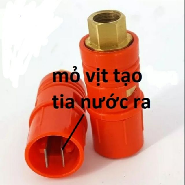 Đầu xịt rửa xe áp lực cao có chỉnh