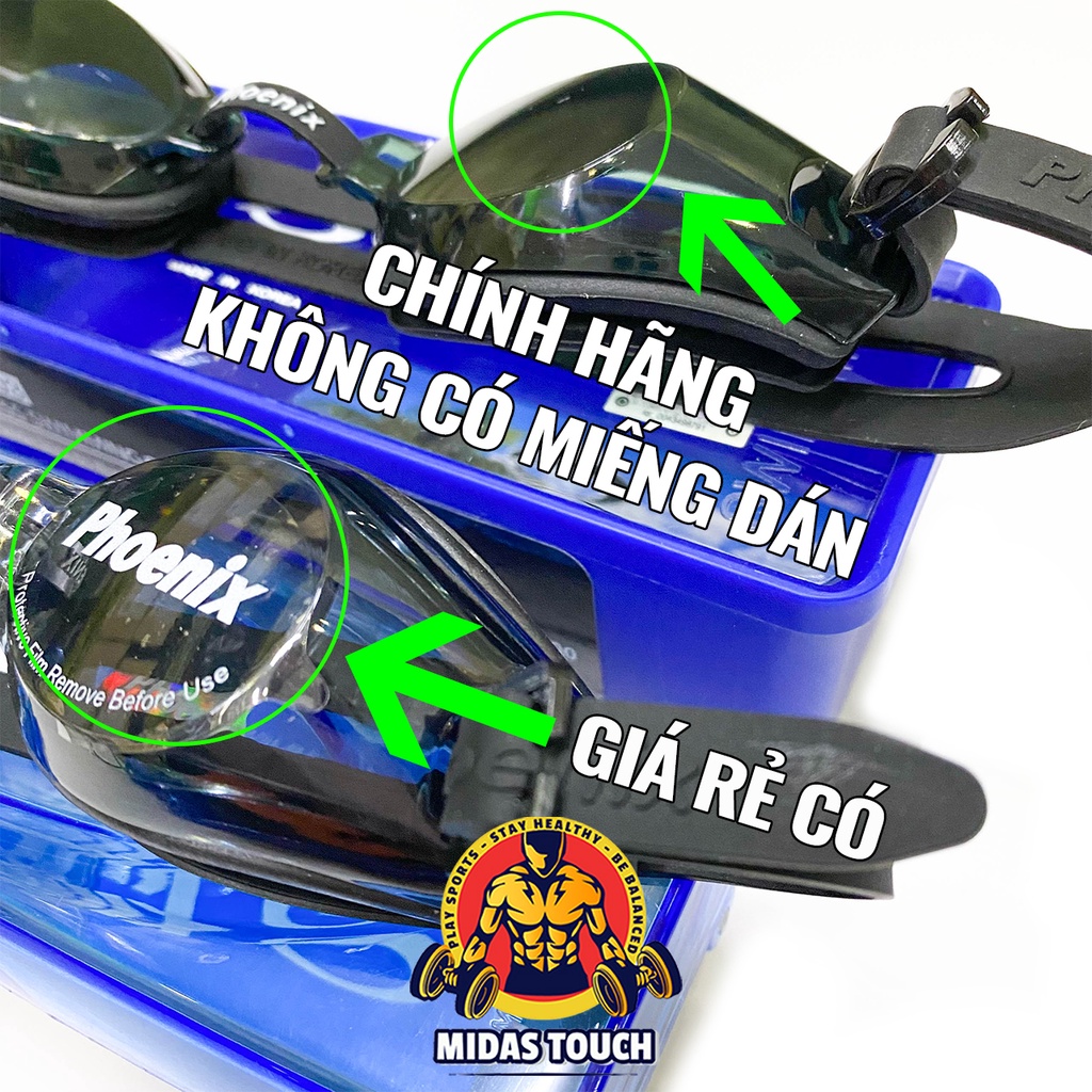 Kính bơi Phoenix 203 CHÍNH HÃNG HÀN QUỐC CAO CẤP