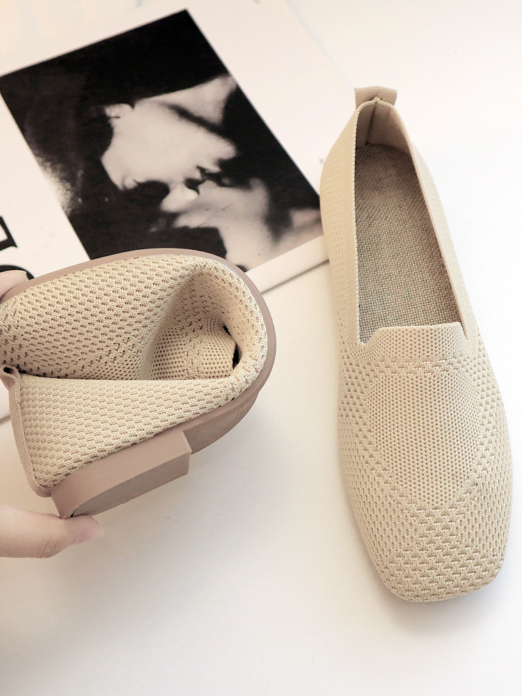 Giày Búp Bê Mũi Vuông Thời Trang Nữ Tính