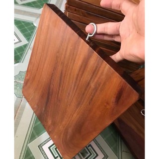 Thớt gỗ nghiến hình chữ nhật 30cm x 23cm x dày 2 phân
