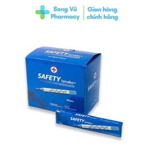 Nhiệt kế thủy ngân Safety - Đo nhiệt độ kẹp nách, kiểm tra thân nhiệt bị sốt, chính xác