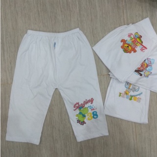 [GIÁ TỐT] Quần dài trắng MINAS (3-24kg)