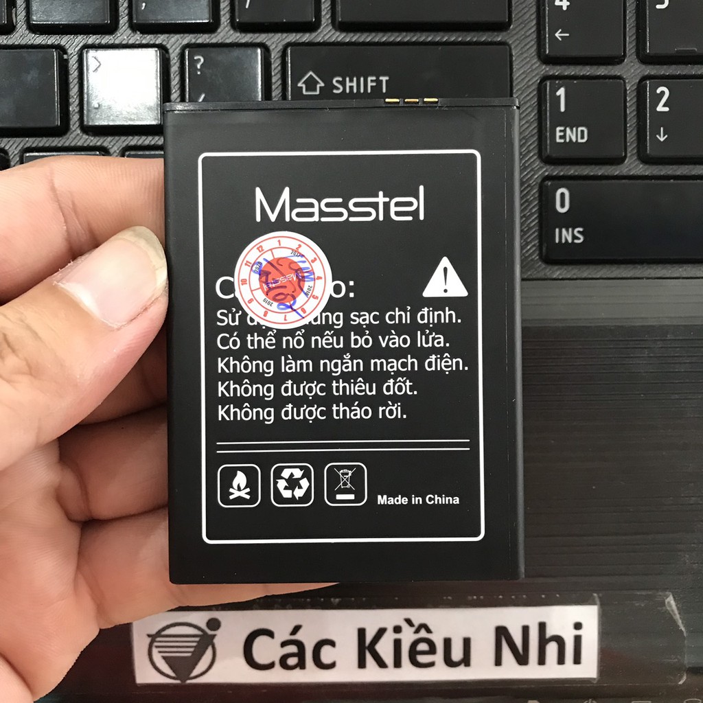 Pin Masstel Hapi 10 | 2000mAh 3.8V 7.6Wh | zin chính hãng